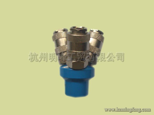 9570080 3-WAY QUICK COUPLING MANIFOLD